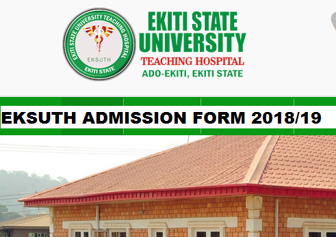 School of Nursing EKSUTH Admission Form 2024/2025 Academic Session Out